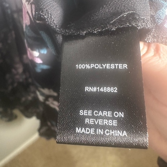 Torrid Black Sheer Sleeveless Blouse Top - Picture 4 of 6